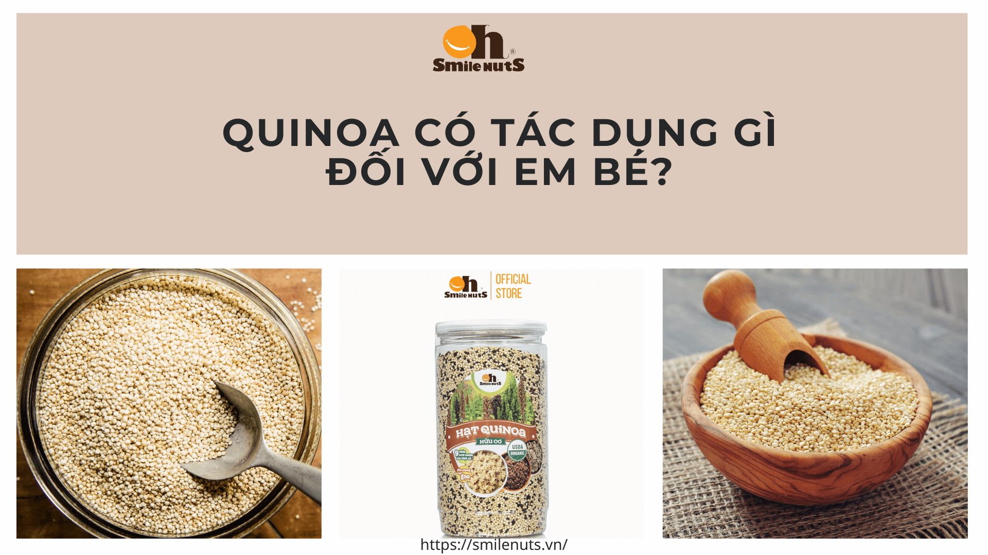 Quinoa có tác dụng gì đối với em bé?