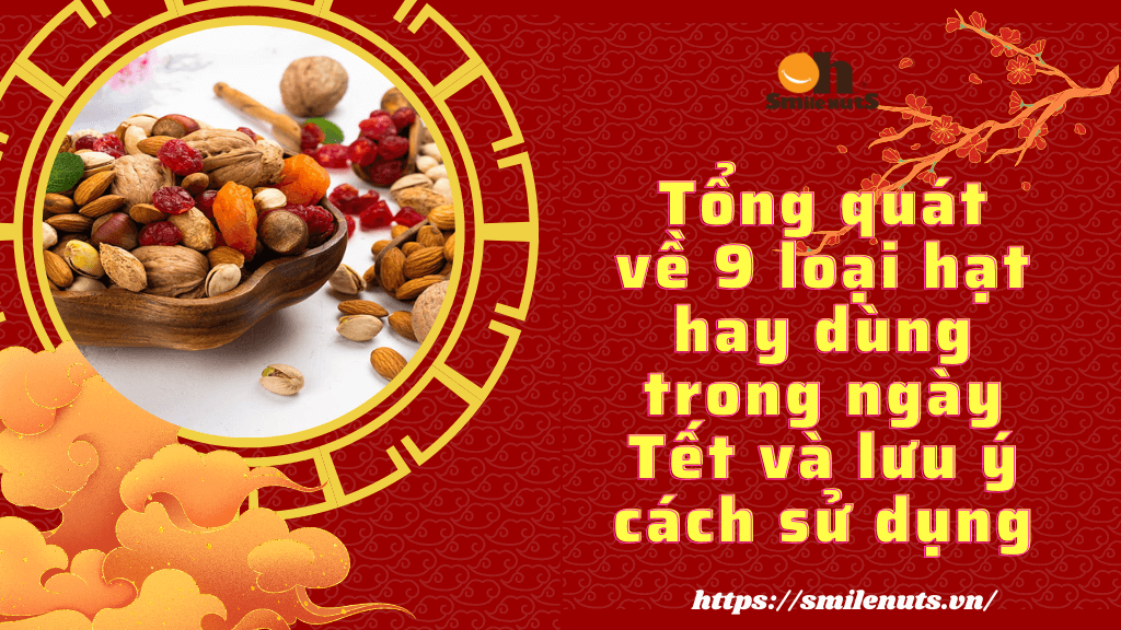 Tổng quát về 9 loại hạt hay dùng trong ngày Tết và lưu ý cách sử dụng