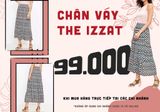 CHÂN VÁY THE IZZAT – THỜI TRANG HÀN QUỐC GIÁ CHỈ 99K 👗