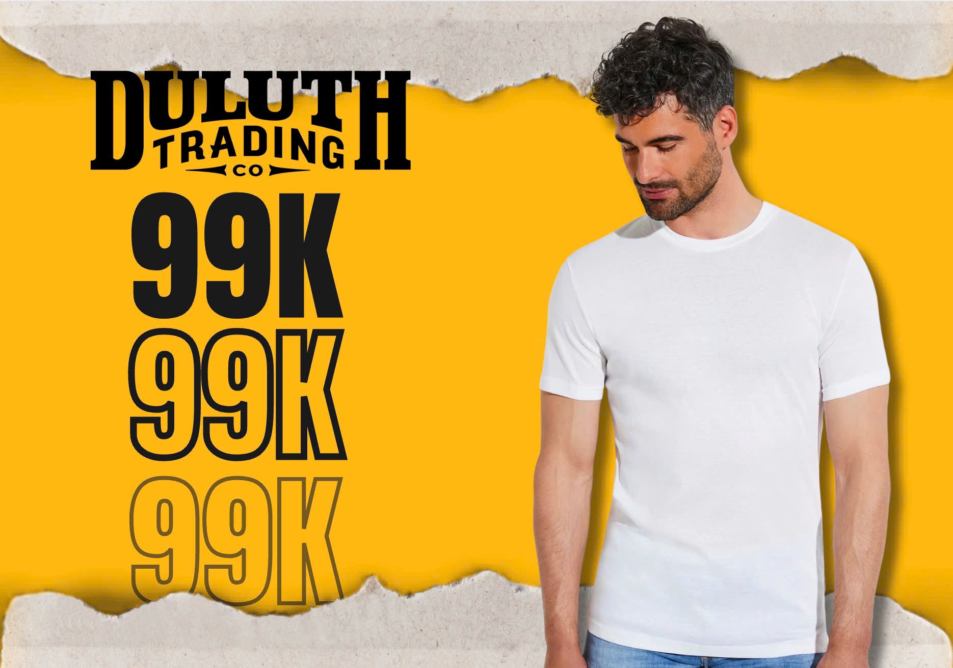 DEAL SỐC – ÁO THUN TRẮNG DULUTH CHỈ 99K! ANH/CHỊ ĐÃ SẴN SÀNG SĂN DEAL?