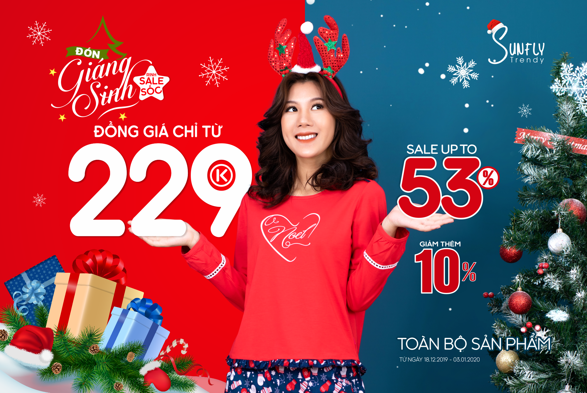 Đón giáng sinh - Rinh Sale sốc