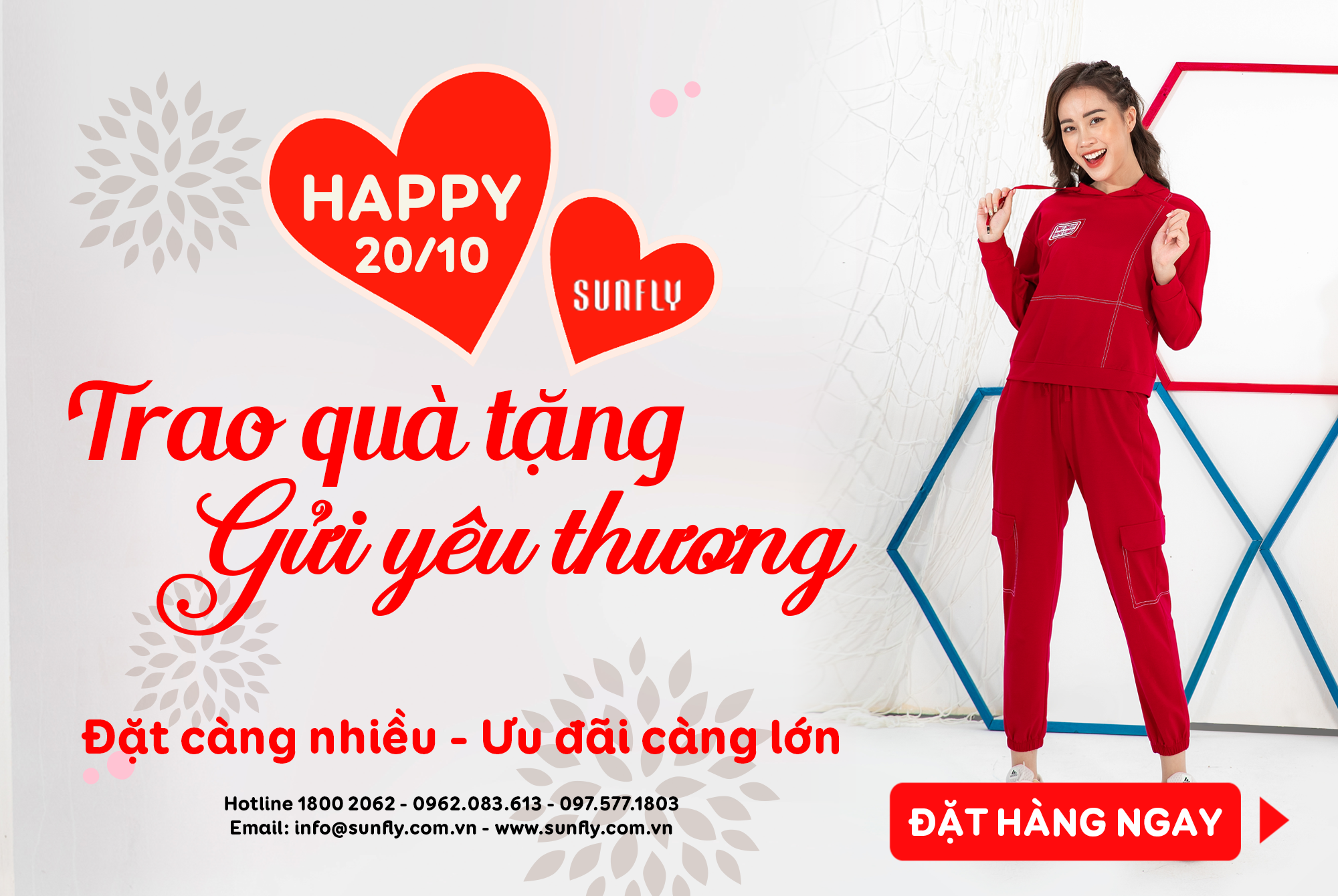 Happy 20/10 - Trao quà tặng, gửi yêu thương