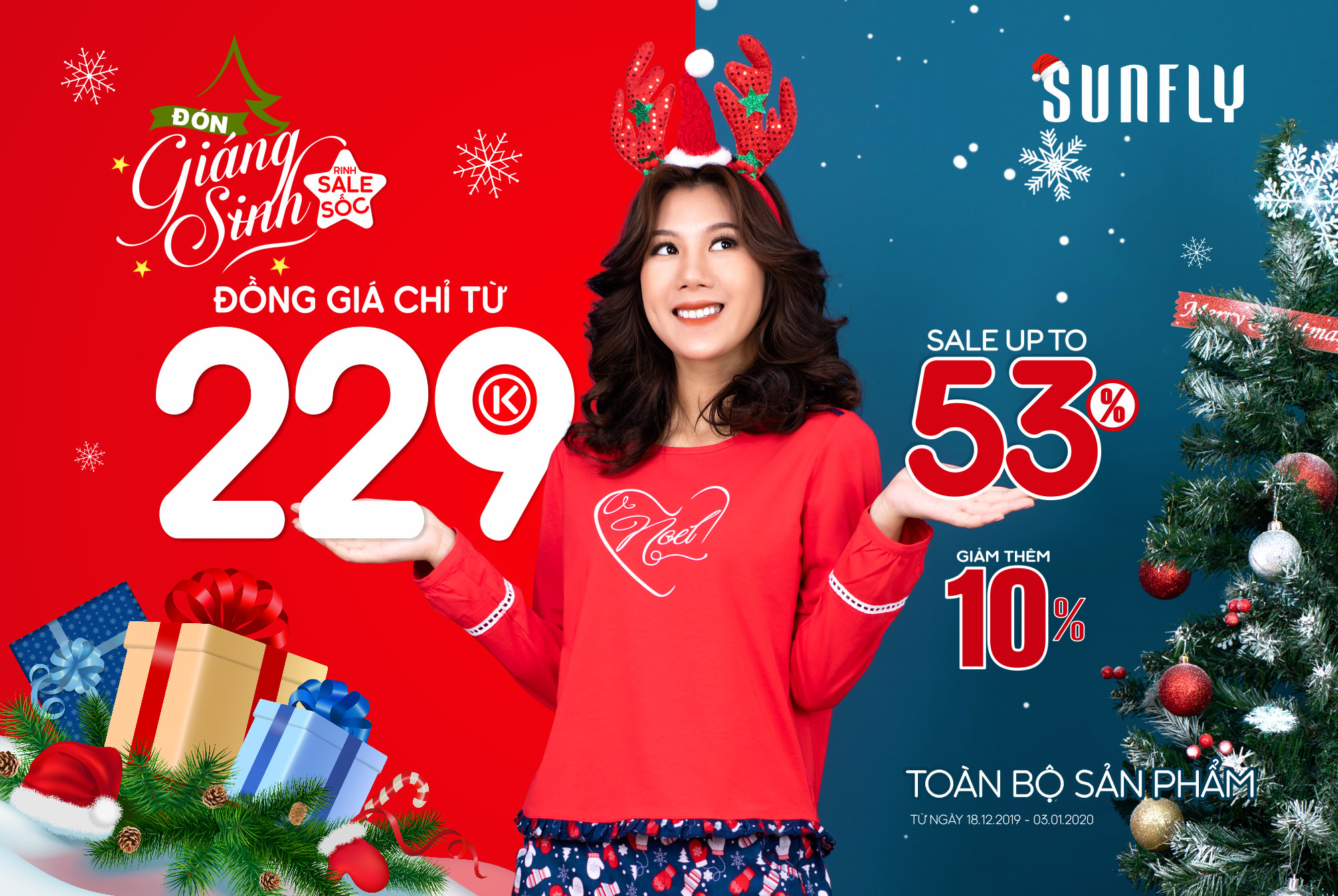 Đón giáng sinh - Rinh Sale sốc