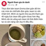 Eat clean giảm 4kg cho mẹ bỉm sữa