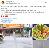 Giảm 2kg, Không hề đói, ko thèm ăn, cảm giác rất nhẹ nhõm