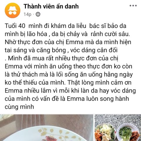 Eat clean da sáng căng bóng, vóc dáng cân đối