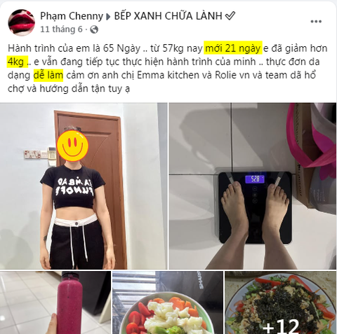 Eat clean 21 ngày giảm 4kg