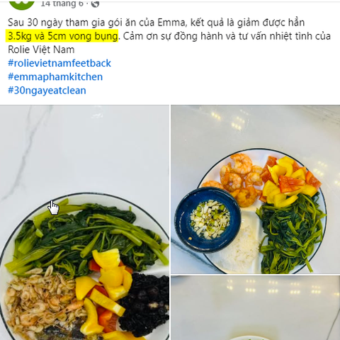Chị Phạm Hải Anh đã giảm 3,5kg và vòng bụng xuống 5cm chỉ trong 30 ngày