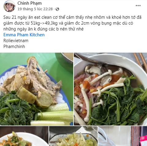 cơ thể cảm thấy nhẹ nhõm và khoẻ hơn