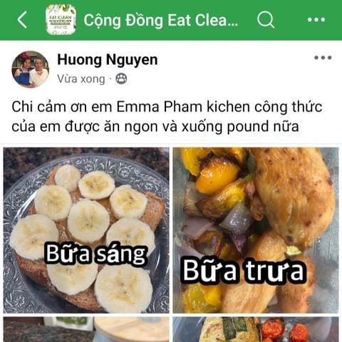 Eat clean giảm cân, cải thiện sức khỏe