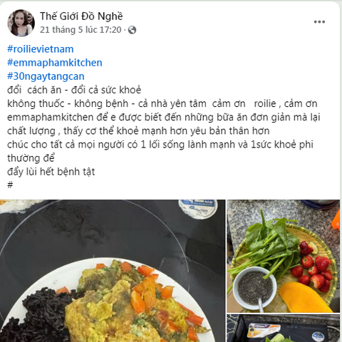 cơ thể khoẻ mạnh hơn yêu bản thân hơn