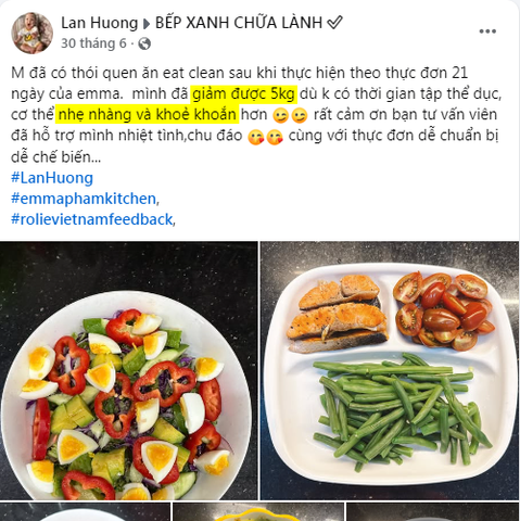 Chỉ trong 21 ngày đã giảm 5 kg mỡ thừa