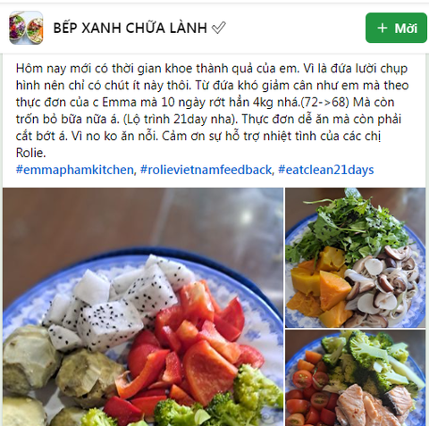 21 ngày eat clean giảm 4kg