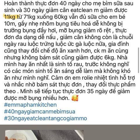 Mẹ bỉm sữa giảm 11 kg