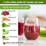 7 Công thức nước ép trị liệu giúp thanh lọc giải độc cho gan ngày Lễ Tết hiệu quả