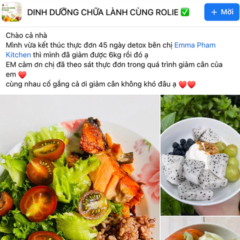 Eat clean 45 ngày giảm 6 kg