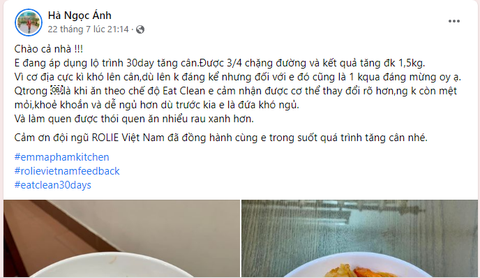 EAT CLEAN TĂNG CÂN ĂN NGON