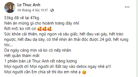 DETOX GIA,R CÂN, HẾT ĐAU VAI GÁY, NGỦ NGON, DA ĐẸP