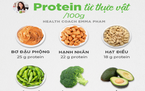 Các nguồn protein phong phú từ thực vật cho người ăn chay