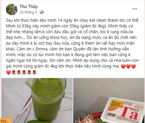 EAT CLEAN GAIM 4 CÂN, DA ĐẸP, KHÔNG CÒN ĐAU GỐI