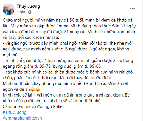 EAT CLEAN 21 NGÀY CẢI THIỆN VIÊM ĐA KHỚP, NGỦ NGON