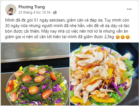 EAT CLEAN GIẢM CÂN, DA ĐEP