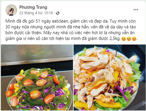 EAT CLEAN MỜ NÁM ĐẸP DA