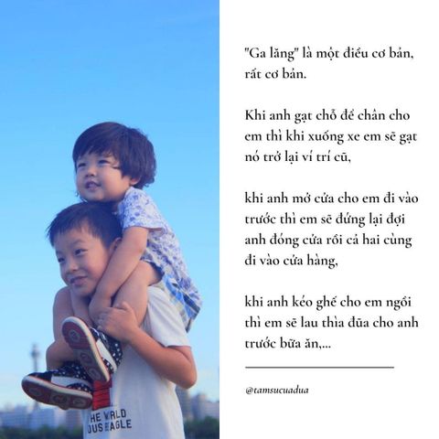 “Ga lăng” là một điều cơ bản