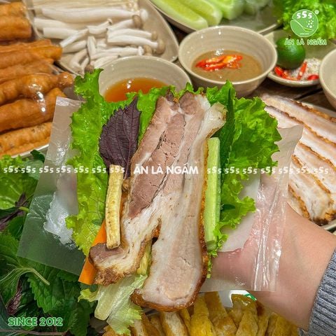 BÁNH TRÁNG CUỐN THỊT HEO QUAY – GIÒN TAN, NGON KHÓ CƯỠNG!