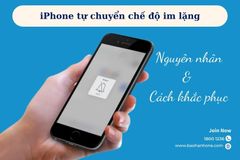Tại sao iPhone tự chuyển chế độ im lặng? Nguyên nhân và cách khắc phục