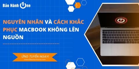Nguyên nhân và cách khắc phục Macbook không lên nguồn