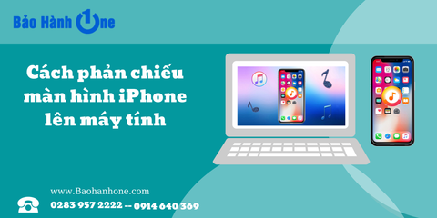 Hướng dẫn cách phản chiếu màn hình iPhone lên máy tính đơn giản