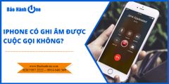 iPhone có ghi âm được cuộc gọi không?