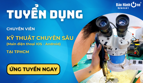 Thợ Kỹ thuật sửa chữa trên main điện thoại IOS và Android