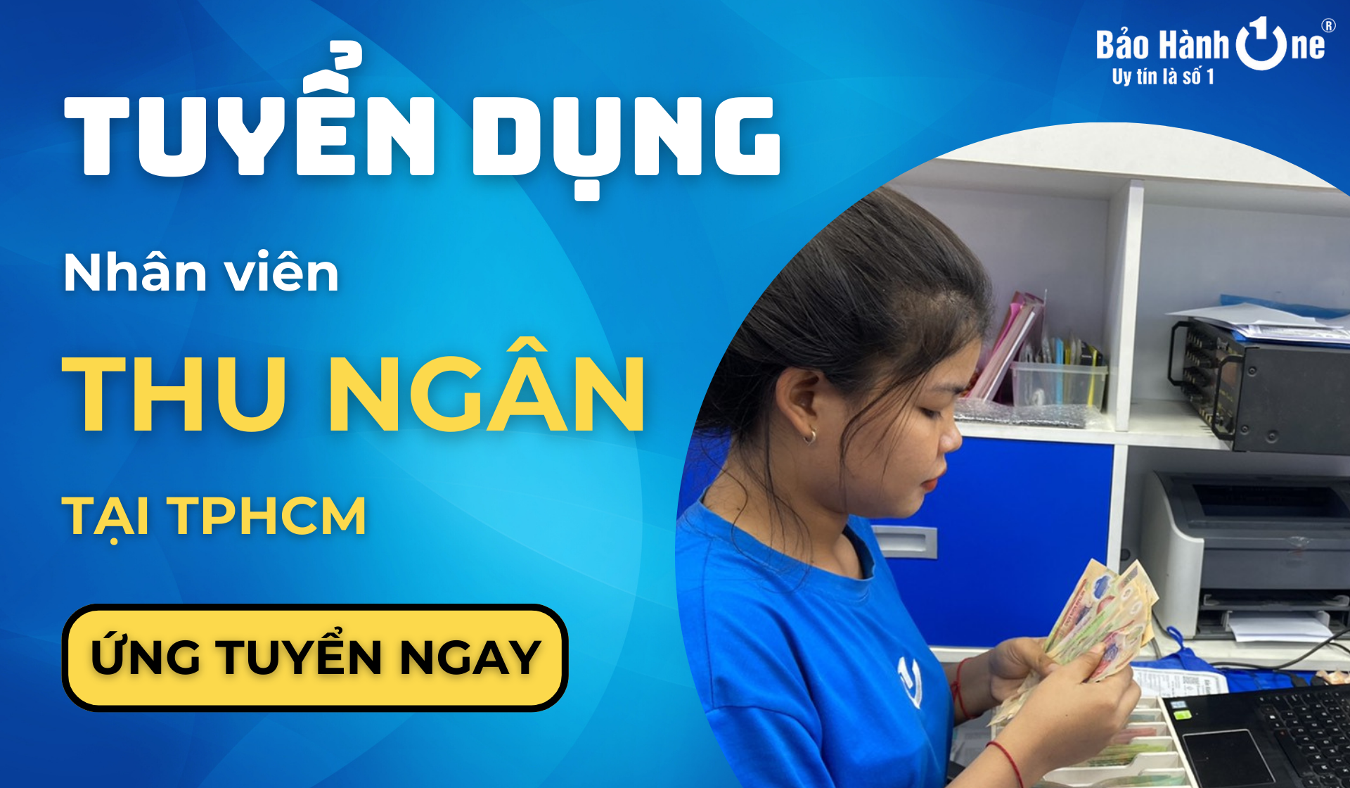 Tuyển Thu Ngân - Kiêm Quản Kho Tại Quận 1 - Quận 10 - Quận Tân Phú