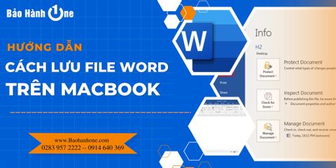 Cách lưu file Word trên Macbook và cách lấy lại file đơn giản
