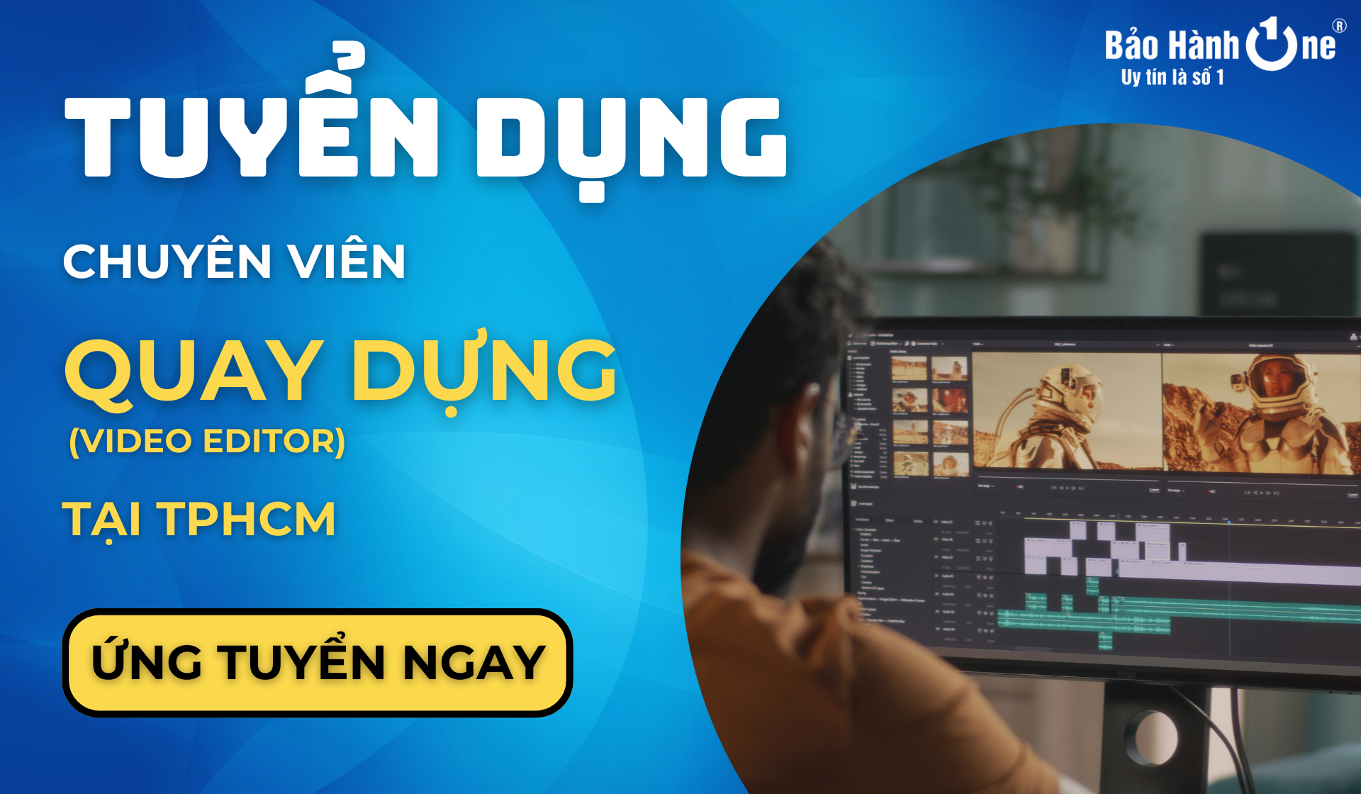 Tuyển Dụng Nhân Viên Quay Dựng Video (Video Editor) Quận 10, Tân Phú