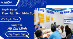 Thực Tập Sinh Nhân Sự (Mảng Tuyển dụng- Đào Tạo)