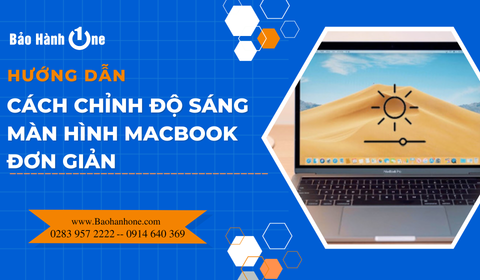 Cách chỉnh độ sáng màn hình Macbook đơn giản