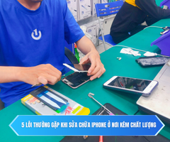 5 lỗi thường gặp khi sửa chữa iPhone ở nơi kém chất lượng