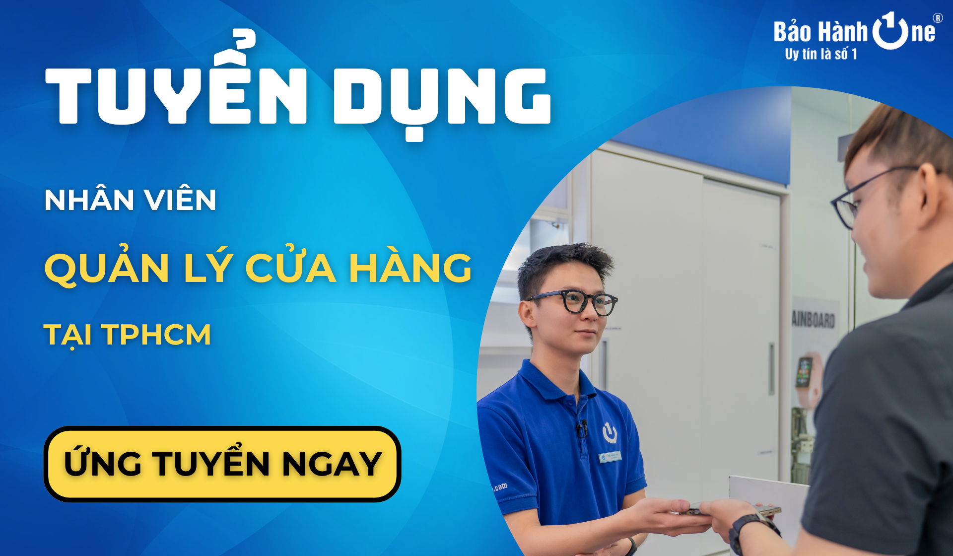 Quản Lý Cửa Hàng (Lương 12tr~20tr/tháng) Tại Quận 1, 10, Tân Phú