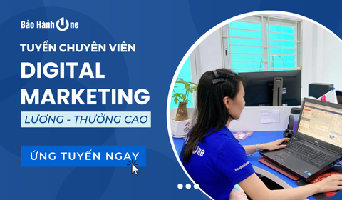 Tuyển dụng Chuyên Viên Digital Marketing tại Quận 1, 10, Tân Phú