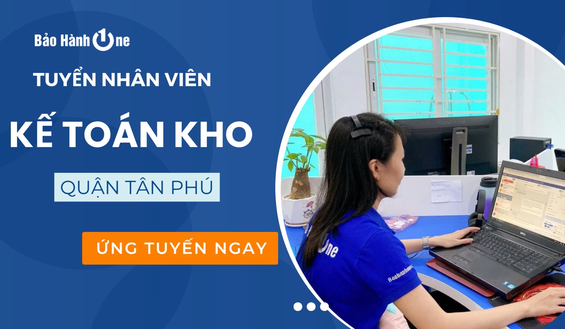 Tuyển Dụng Kế Toán Kho - Linh Kiện Laptop - Quận Tân Phú