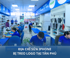 Địa chỉ sửa iPhone bị treo logo tại Tân Phú