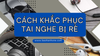 Cách khắc phục tai nghe bị rè hiệu quả