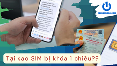 Nguyên nhân SIM bị khóa 1 chiều và cách khắc phục