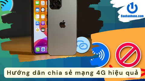 Hướng dẫn cách chia sẻ 4G đơn giản, nhanh chóng