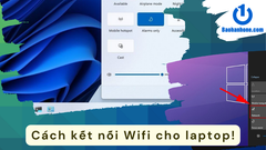 Cách kết nối wifi cho laptop đơn giản