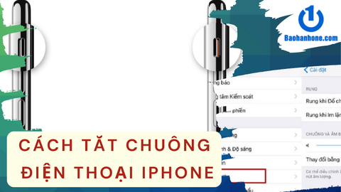 Hướng dẫn tắt chuông iPhone cực nhanh