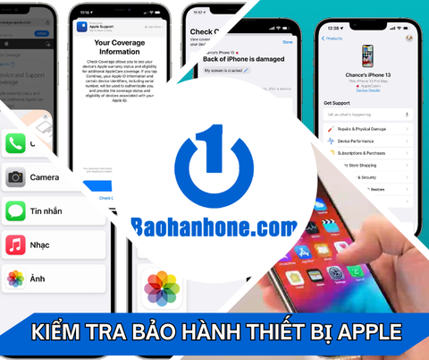 Cách kiểm tra bảo hành trên các thiết bị iPhone, iPad và Macbook